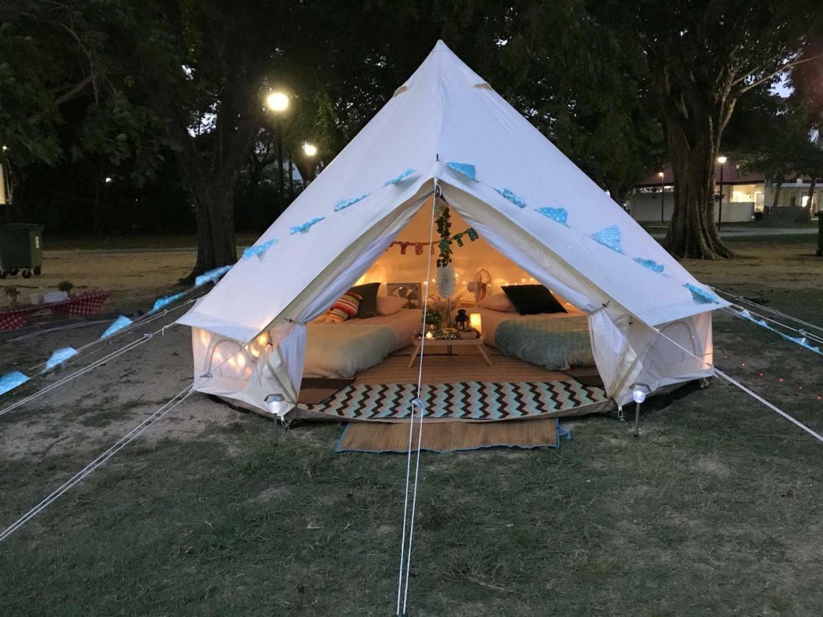 Glamping Kaki - Medium Bell Tent Singapur Zewnętrze zdjęcie